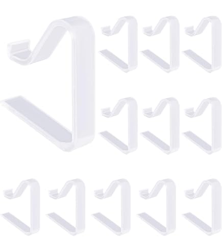 Lot De 6 Clips Anti-dérapants Pour Housse De Couette - Fixateurs De Draps Et Nappes - Gris - 5,2 X 3,6 Cm