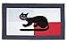 Igolo Multifunction Carpet with Cat Design Navy Blue