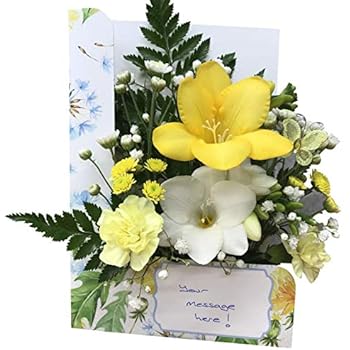 Beautiful 11 Flower Card Guernsey