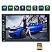 Price comparison product image Bluetooth Autoradio Car Stereo Double Din MP5 with 7 Inch Touch Screen GPS Navigation FM AM Radio USB/TF Card (up to 32GB) AUX Car Auto Radio In Dash