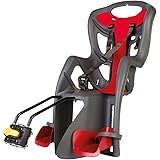 Seelwerk Bellelli Posteriore Per Pepe Con Aggancio Al Telaio, Bicicletta Seggiolino Unisex Bambini, Grigio (Grey), 1 Unità Co