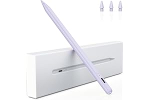 VARIGLAS Stift für iPad, (2018-2025) Pencil 2nd Generation für Apple mit Schnellladeleistung Palm Rejection und Neigungssensitivität Stylus für i Pad 6-10, i Pad Pro 13''/12,9''/11'', Mini 6/5, Air 5/4/3