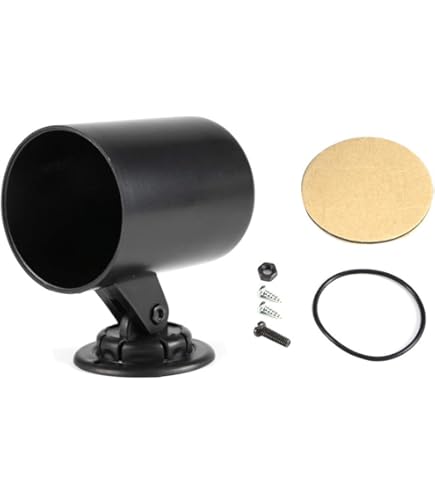 Universal 52mm 3-Loch A-Säulen Halter - Kohlefaser Design Für Messgeräte