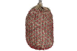 Elim-a-Net - Small Holed Slow Feeding Haynet x Size: Cob Red