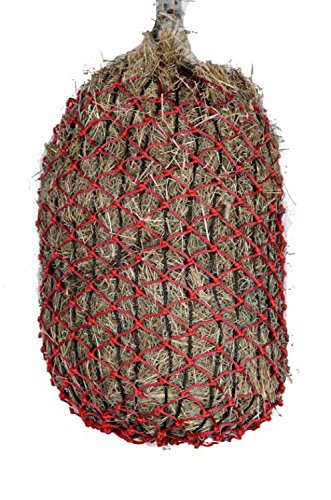 Elim-a-Net - Small Holed Slow Feeding Haynet x Size: Cob Red