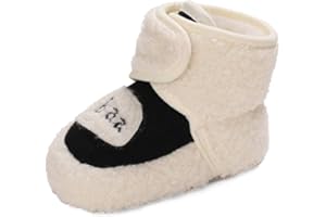 MASOCIO Bottes Bébé Fille Garçon Hiver Chaussures Premiers Pas Antidérapant Semelle Souple