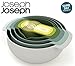 Price comparison product image Joseph Joseph Nest 9 Plus Compact Food Preparation Set Opal Measuring Cups Sieve etc. 9 Pieces Boxed