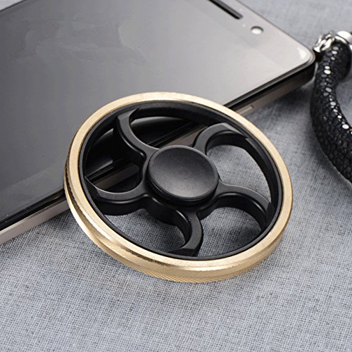 Bestweekend EDC Circular Pattern Fidget Creative Fingers Between Spiral Toys Round Finger Gyro Reduce Stress Bestweekend EDC Circular Pattern Fidget Creative Fingers Between Spiral Toys Round Finger Gyro Reduce Stress