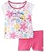 3Pommes Baby-Girls Set T-Shirt Shorts Clothing Set, Pink (Marshmallow), 12-18 Months (Manufacturer Size:12 Months)