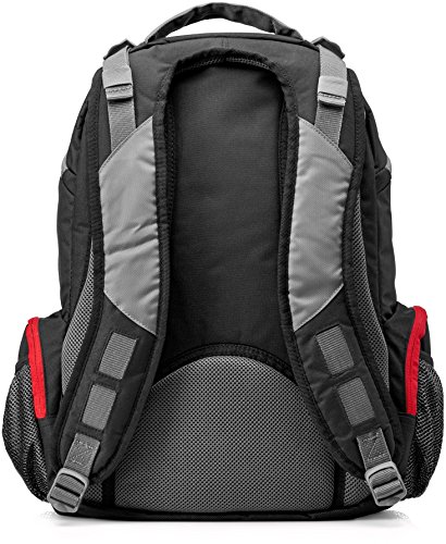 HP Full Featured (F8T76AA) Laptop Rucksack 43,9 cm (17,3 Zoll) schwarz/rot - 4