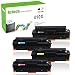 Produktbild Aztech 4 Pack XXL Kompatibel für HP CF410X Toner HP 410A HP 410X für M477fdw Toner HP Color LaserJet Pro MFP M477fdw Toner HP Color LaserJet Pro MFP M477fdn Toner M477 HP 477 MFP M477fnw HP M452dn HP Laserjet M452 M452nw HP Drucker Color LaserJet Pro MFP M477fdw