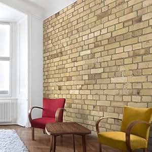 Fototapete | Backstein Tapete Klinkertapete - Vliestapete PREMIUM