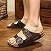 Produktbild fankou Herren Hausschuhe Sommer Hausschuhe Tide Eine Große Zahl von Anti-Rutsch-Paare Cool Strand Hausschuhe Weiblich 45, Braun Ein