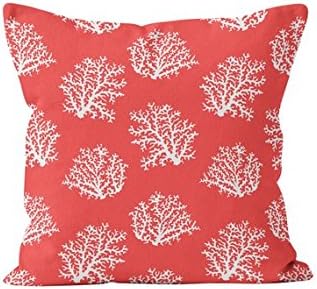 Sea Coral Decor Pillow Cover, Sea Coral Pillow Cover, Sea Fan Pillow Cover, Beachy Decor, Coastal Pillow Cover, Coral Nursery Pillow Cover