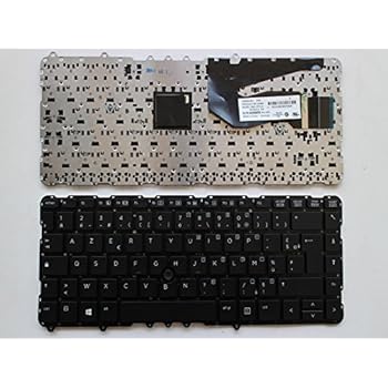 Clavier HP EliteBook 8460w 8470w Cadre Anthracite Français Azerty