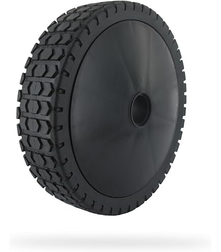 Wiel 220 mm voor Alko, Brill, Solo, Yamaha Aangedreven Loopmaaiers, Grasmaaierwiel Compleet met