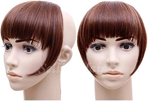 Bang Clip Fake Synthetic Fiber High Quality Extention Hair (M4 / 30 Color)