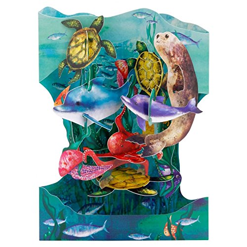 Santoro 3D Swing Card - Underwater World