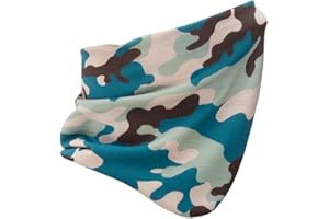 TINTORIA FINISSAGGIO 2000 Scaldacollo Made in Italy Multifunzionale - Fascia Sportiva - Snowboard,Sci, Corsa - Uomo e Donna - in Tessuto 100% di Origine Naturale