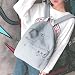 Produktbild Tolyneil Beiläufige Segeltuch-Umhängetasche-Metallring-Spielraum-Rucksack-Mädchen-Schultasche-Frauen-beiläufiger Reise-Tagesrucksack