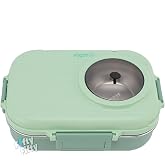 Vagonlife 1100 ML &Ccedil;orba Kaseli-Metal Kaşıklı Paslanmaz &Ccedil;elik Bento Lunch Box Yeni Nesil Sefer Tası-ffbl70100