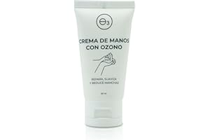 OZONO D´OR OZONO D'OR - Crema de Manos Reparadora con Ozono 100% Natural BIO, Vegana para Manos Agrietadas y Secas | Crema Manos para los Sabañones por su Contenido en Aceite Ozonizado | Concentrada | 50 ml