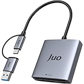 Juo USB 3.2 ve Type-C 3'&uuml; 1 Arada SD/CF/TF Micro SD Hafıza Kart Okuyucu