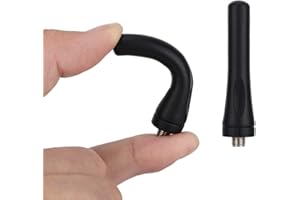 Antenne Douce ASHATA Radio, Antenne YIDATON SMA-F NK-765M, Compatible avec la Radio Portable BaoFeng/Pofung, Prise en Charge de BaoFeng pour WOUXUN pour WEIERWEI UV-5RE GT-3TP BF-888S