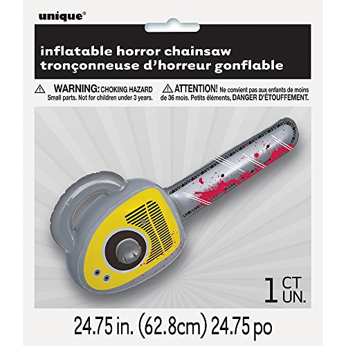 aufblasbare Horror Kettensäge für Halloween 63 cm - 2