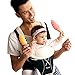 Bebamour Brand Backpack 3 in 1 Functional Baby Carrier Backpack (Black)