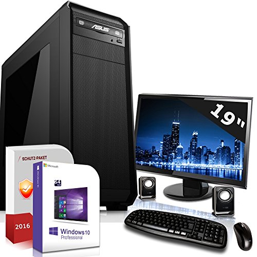 PC Komplett Set System AMD A8 7650K 4x3,7 GHz mit TFT 8 GB HD R7 7000