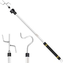 Clothes Pole For Wardrobe Great Top Retractable Reach Pole Telescoping ...