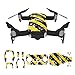 Produktbild Deylaying Aufkleber Abziehbild für DJI Mavic Air, Drohne+Fernbedienung Aufkleber Abziehbild Haut Wickeln Voll Set (SL02)