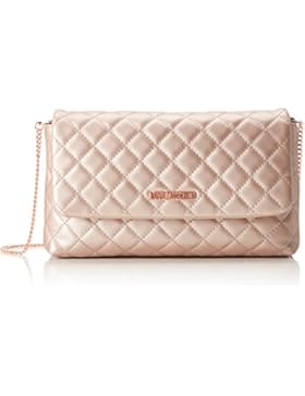 Love Moschino Damen Borsa Metallic Nappa Pu Rame Schultertasche, braun (Copper), 5 x 15 x 27 cm