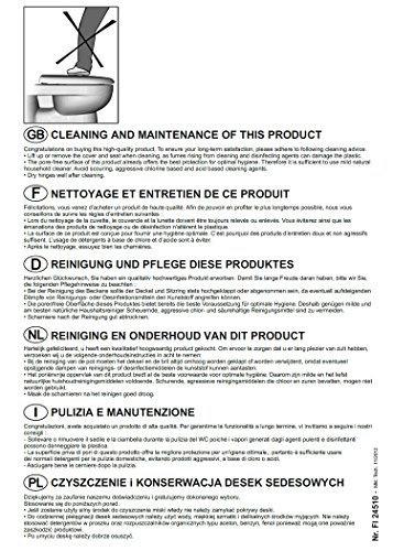 Ceravid Cavea WC Sitz aus Duroplast weiß alpin, C50220000 / CC50250000 - 8