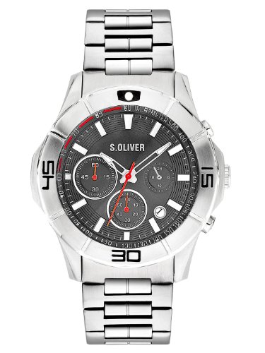 s.Oliver Herren-Armbanduhr SO-2009-MC
