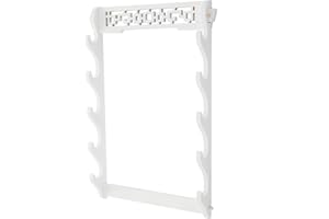 Fclieng Schwerthalter, Wandhalterung, Ausstellungsständer, Samurai-Schwertständer, Katana, Wakizashi, Tanto Rapier, Lichtschwert, Waffenaufhänger (5 Ebenen)