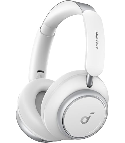 RIYADAone Harde Hoes Compatibel met Soundcore by Anker Q20i/Q30/Q45/Q35 hoofdtelefoon (Wit