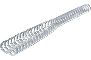 Ibico Binding Spines Ibićlick + Zipper 12 mm White Pack of 50