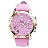 Xjp Elegant Women's Watches with Roman Numerals Wristwatch Analog Quartz