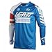 Price comparison product image Leatt GPX4.5 X-Flow Blue/White Shirt - XX-Large Moto-X Enduro Clothing Race