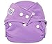 Reuseable Baby Pocket Cloth Nappies One Size Fits All-PURPLE