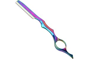 KASLAIDER Professionale Rasoio per Sfoltire i Capelli - Hair Styling Razor con Pettole da Taglio Testurizzante per Diradamento e Acconciature