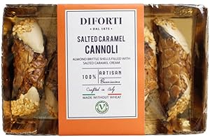 Taste of Sicily Limited|DIFORTI | Gluten Free Cannoli Salted Caramel, 200g
