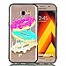 Produktbild Hülle für Galaxy A3 2017 ( A320F ) Silikonhülle Dünn, 2 in 1 Premium Matt TPU Case Transparent Handyhüllen Ultra Slim Cover Bumper-Style TPU mit von Relief Muster für Samsung Galaxy A3 2017 ( A320F ) Case Cover ( S ) (6)