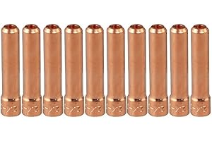 RIVERWELD Pinza tozza TIG 10N24S Orifizio da 2,4 mm per PTA DB SR WP 17 18 26 Torcia per saldatura TIG 10 pz