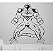 Produktbild Wandtattoo Dragon Ball Freezer Größe M
