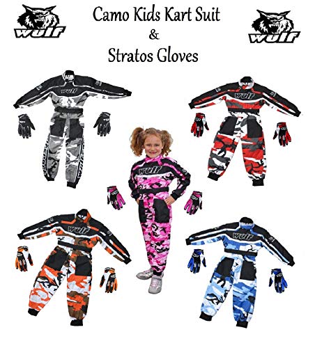 Wulf Kids One Piece Kart Suit
