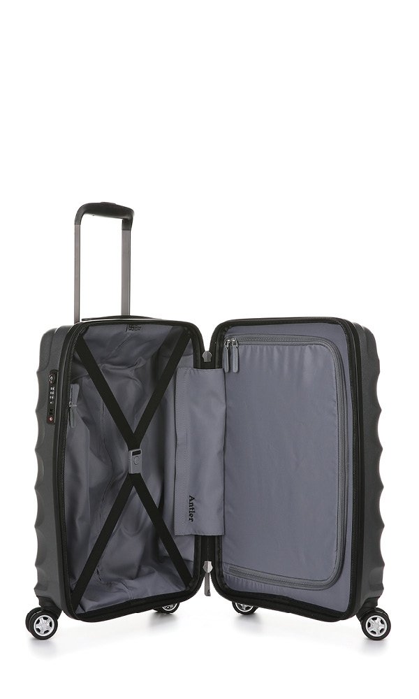 I I Antler Marcus Exclusive Cabin, 55 cm, L, Black Koffer, 35 liters