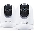 MUBVIEW Cameras for Home Security, 2,4G WiFi 2K Indoor Wired Security Baby/Pet Camera with Phone App, Night Vision, 24/7 Record, 2-Way Audio, Motion Tracking, Cloud Storage